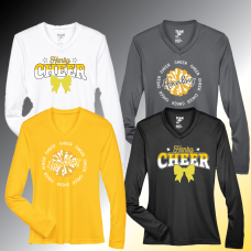 Hanby Cheerleading Ladies Long Sleeve Tech Tee
